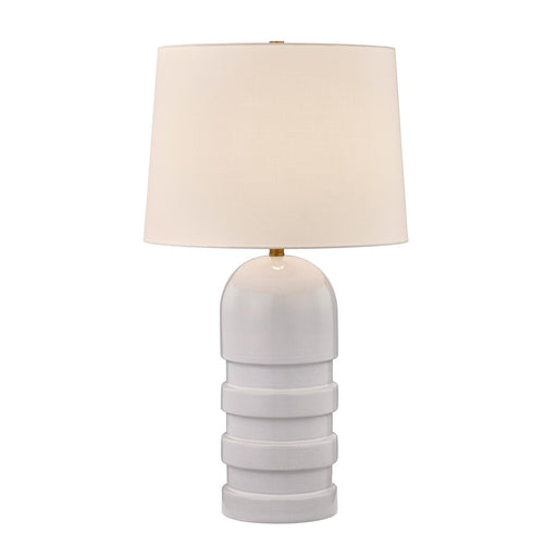 Savoy House Coco & Dash Wehunt 1 Lt Table Lamp, White - 11-CD15-WH