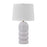 Savoy House Coco & Dash Wehunt 1 Lt Table Lamp, White
