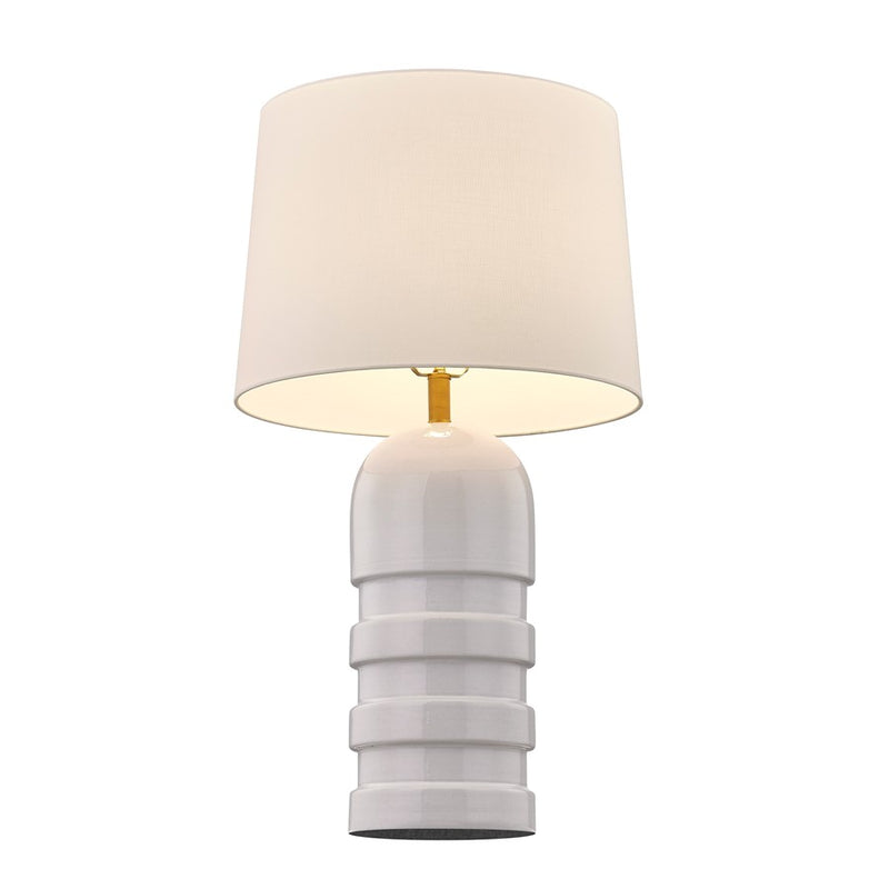 Savoy House Coco & Dash Wehunt 1 Lt Table Lamp, White