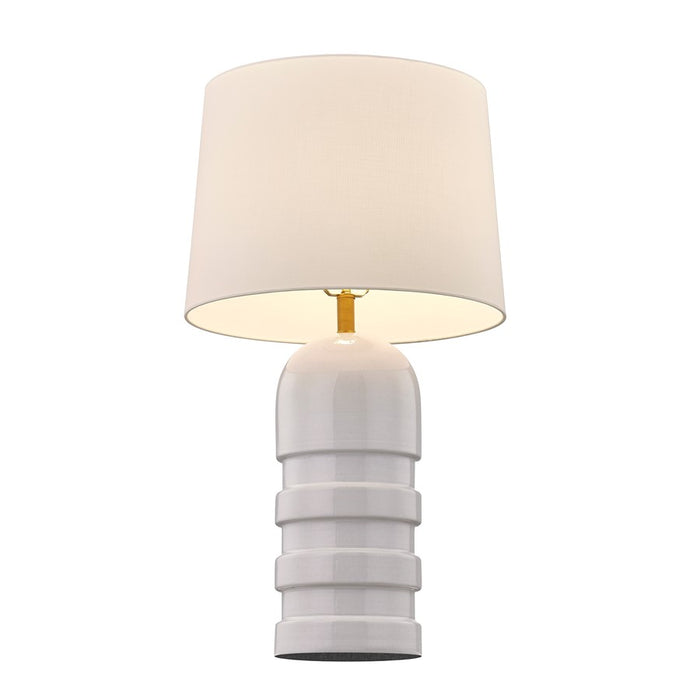 Savoy House Coco & Dash Wehunt 1 Lt Table Lamp, White