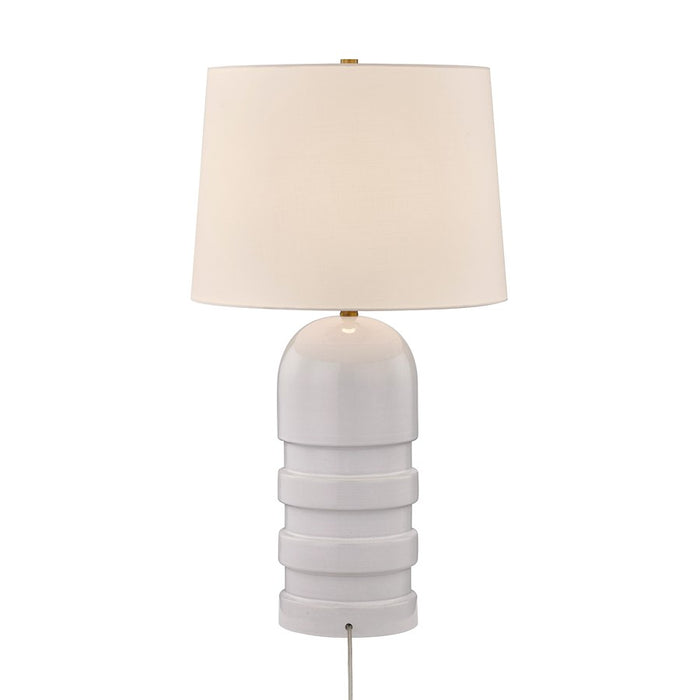 Savoy House Coco & Dash Wehunt 1 Lt Table Lamp, White
