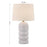 Savoy House Coco & Dash Wehunt 1 Lt Table Lamp, White