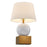 Savoy House Coco & Dash Brumfield 1 Lt Table, Ceramic and Brass