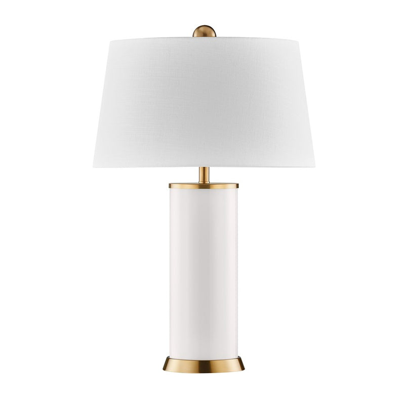 Savoy House Coco & Dash Melissa 1 Lt Table Lamp, Blanc de Blanc