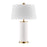 Savoy House Coco & Dash Melissa 1 Lt Table Lamp, Blanc de Blanc