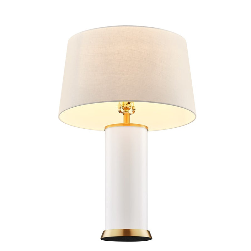 Savoy House Coco & Dash Melissa 1 Lt Table Lamp, Blanc de Blanc