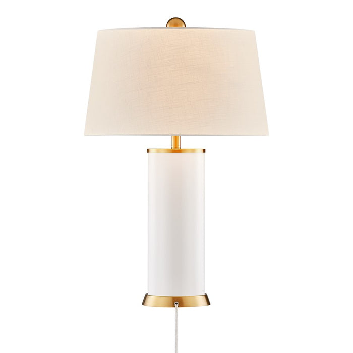 Savoy House Coco & Dash Melissa 1 Lt Table Lamp, Blanc de Blanc