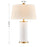 Savoy House Coco & Dash Melissa 1 Lt Table Lamp, Blanc de Blanc