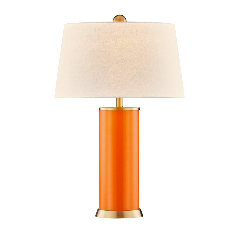 Savoy House Coco & Dash Melissa 1 Lt Table Lamp, Exuberance Orange - 11-CD20-EO