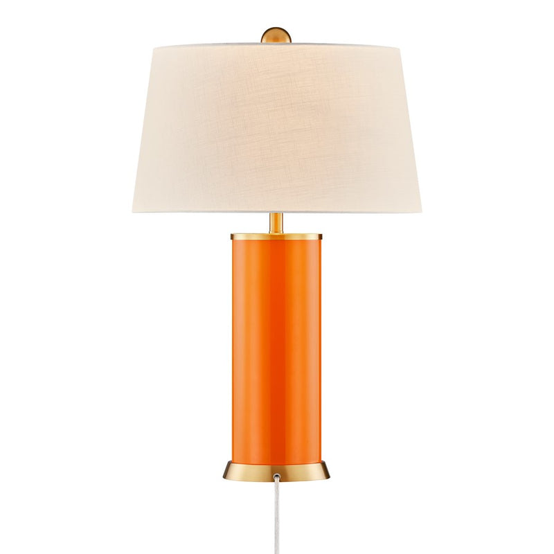 Savoy House Coco & Dash Melissa 1 Lt Table Lamp, Exuberance Orange