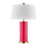 Savoy House Coco & Dash Melissa 1 Lt Table Lamp, Fuchsia Rose