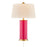 Savoy House Coco & Dash Melissa 1 Lt Table Lamp, Fuchsia Rose