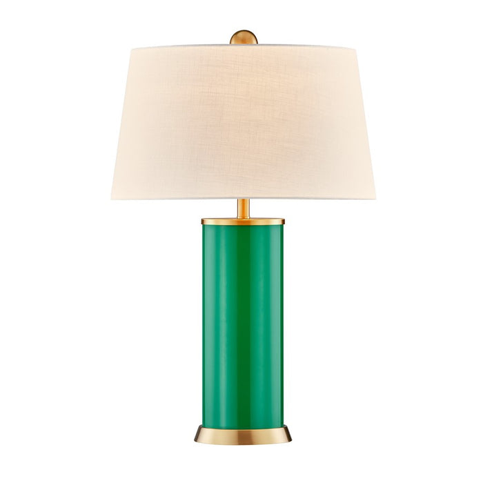 Savoy House Coco & Dash Melissa 1 Lt Table Lamp, Jolly Green - 11-CD20-JG