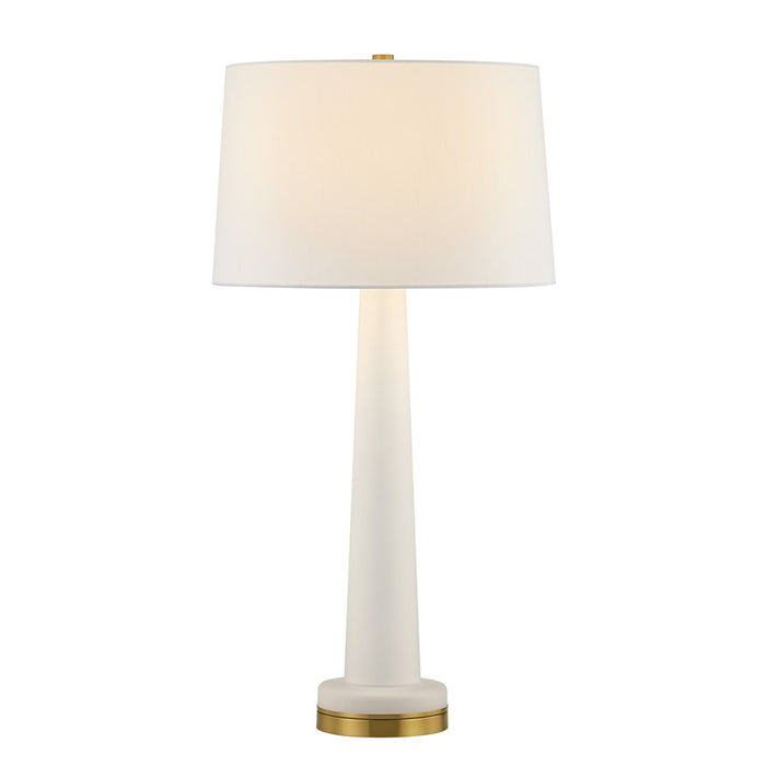 Savoy House Trenton 1 Lt Table Lamp, White - 11-DF01