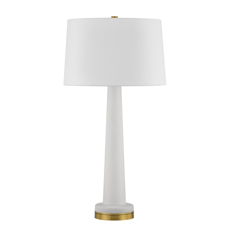 Savoy House Trenton 1 Lt Table Lamp, White