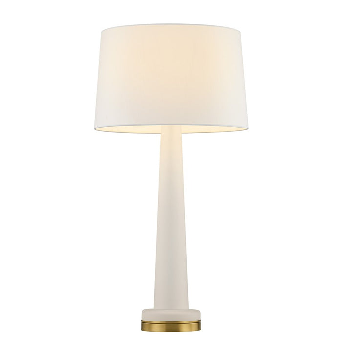 Savoy House Trenton 1 Lt Table Lamp, White