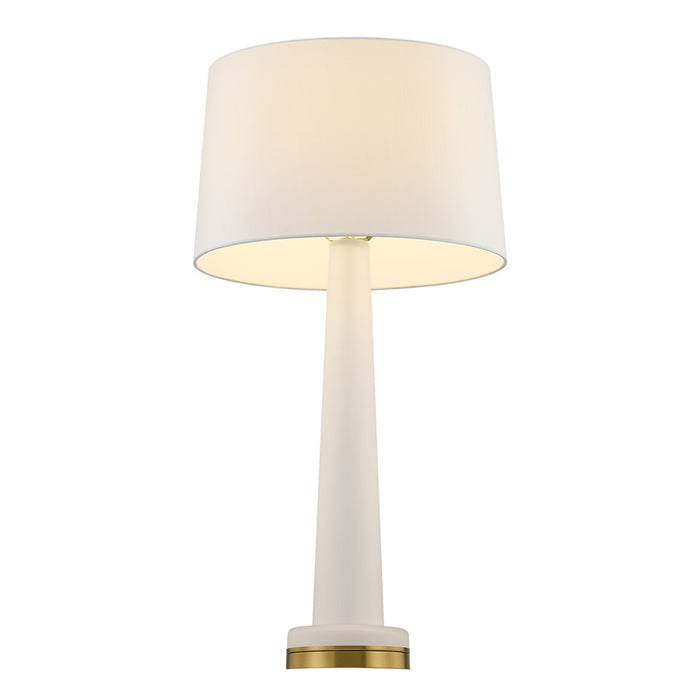 Savoy House Trenton 1 Lt Table Lamp, White