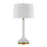 Savoy House Miramar 1 Lt Table Lamp, White