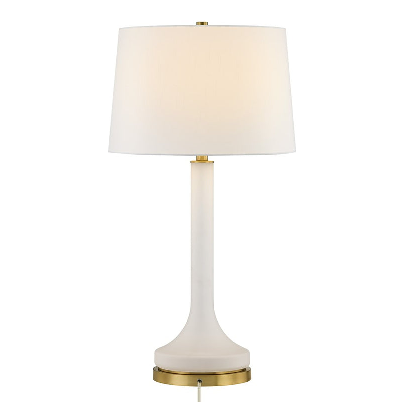 Savoy House Miramar 1 Lt Table Lamp, White