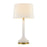 Savoy House Miramar 1 Lt Table Lamp, White