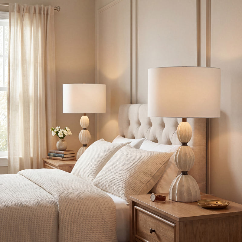 Savoy House Leiden 1 Lt Table Lamp, White