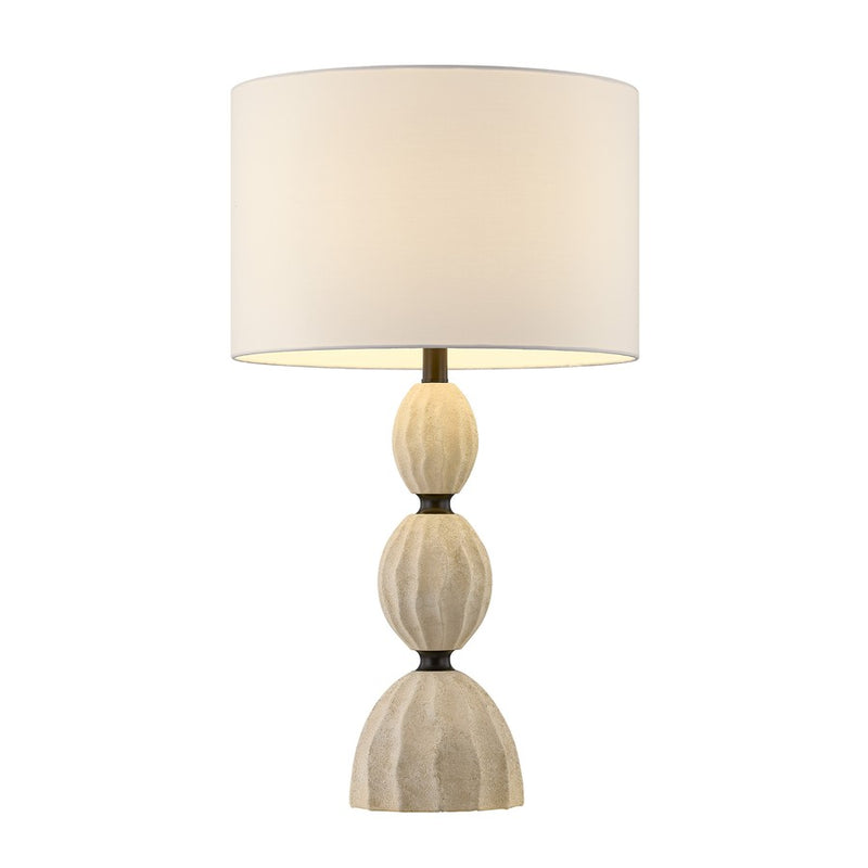 Savoy House Leiden 1 Lt Table Lamp, White