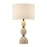 Savoy House Leiden 1 Lt Table Lamp, White