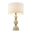 Savoy House Leiden 1 Lt Table Lamp, White