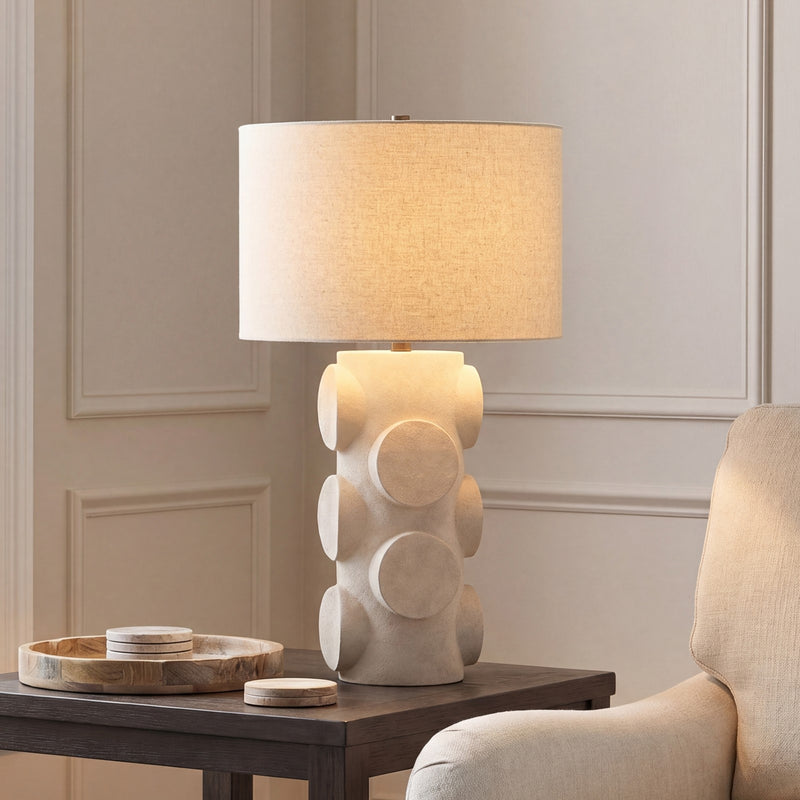 Savoy House Lanett 1 Lt Table Lamp, Beige