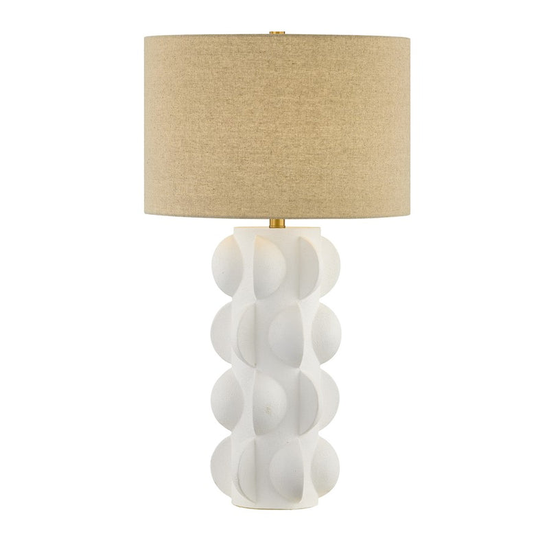 Savoy House Kirkwall 1 Lt Table Lamp, Beige