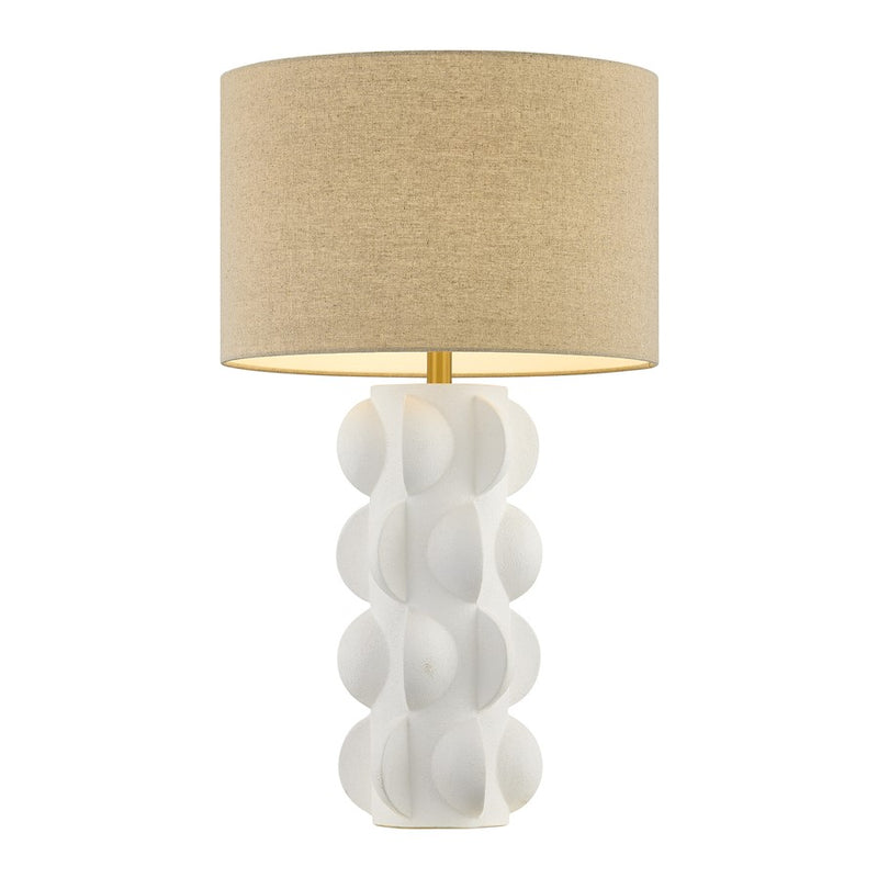 Savoy House Kirkwall 1 Lt Table Lamp, Beige