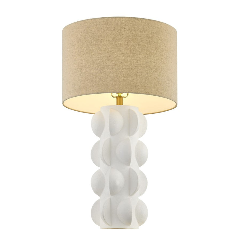 Savoy House Kirkwall 1 Lt Table Lamp, Beige