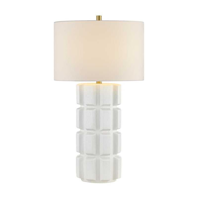 Savoy House Hutchins 1 Lt Table Lamp, White - 11-DF06