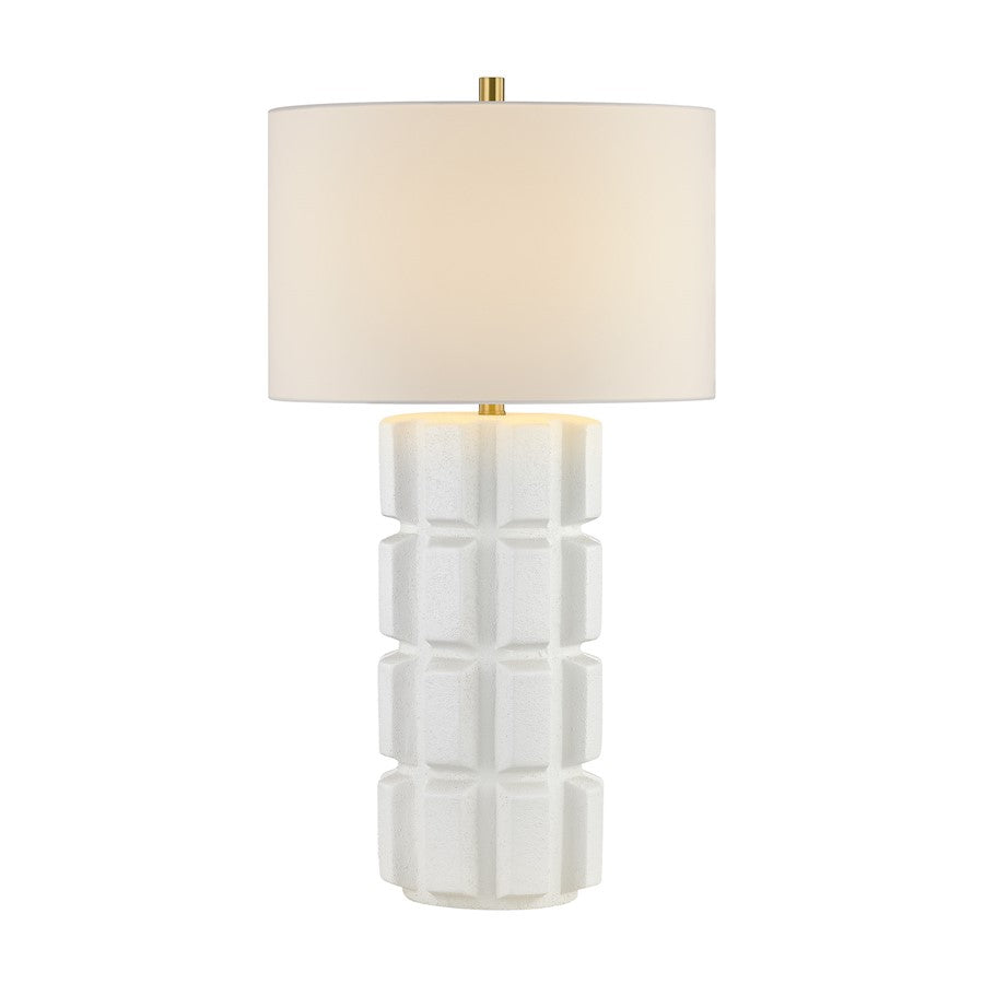 Savoy House Hutchins 1 Lt Table Lamp, White - 11-DF06