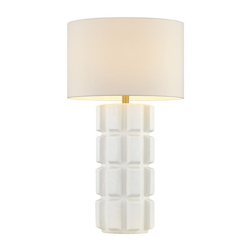 Savoy House Hutchins 1 Lt Table Lamp, White