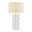 Savoy House Hutchins 1 Lt Table Lamp, White