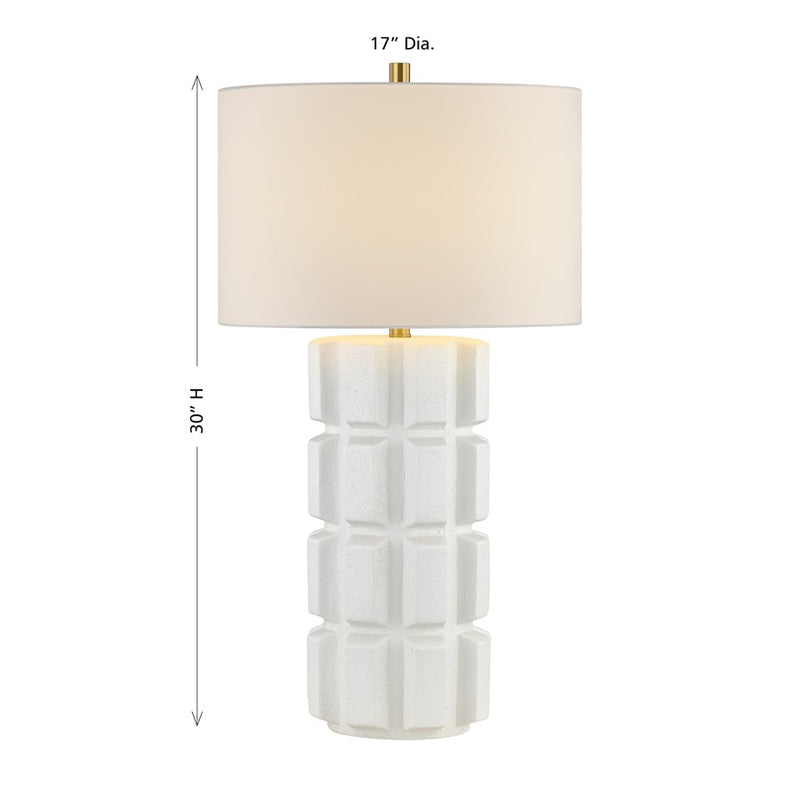 Savoy House Hutchins 1 Lt Table Lamp, White