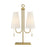 Savoy House Wilkes 2 Lt Table Lamp, White - 11-DF10
