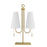 Savoy House Wilkes 2 Lt Table Lamp, White
