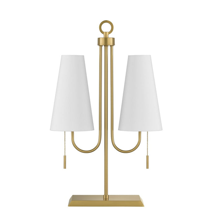 Savoy House Wilkes 2 Lt Table Lamp, White