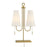 Savoy House Wilkes 2 Lt Table Lamp, White
