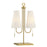 Savoy House Wilkes 2 Lt Table Lamp, White