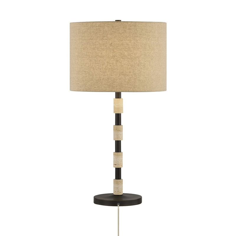 Savoy House Dothan 1 Lt Table Lamp, Beige