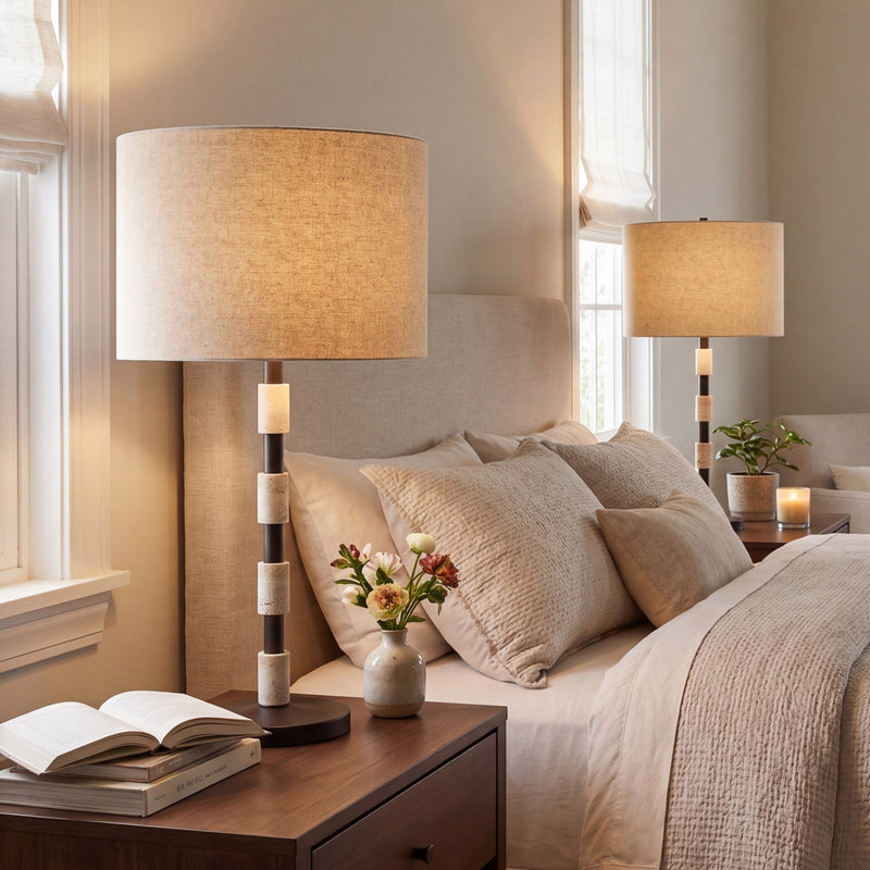 Savoy House Dothan 1 Lt Table Lamp, Beige