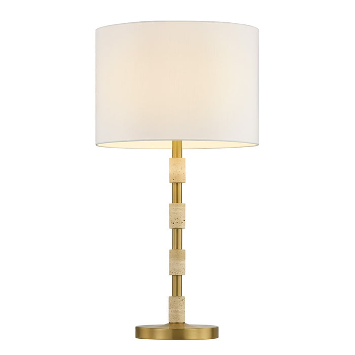 Savoy House Bartow 1 Lt Table Lamp, White