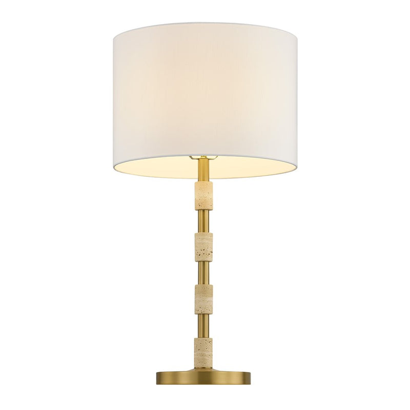 Savoy House Bartow 1 Lt Table Lamp, White