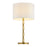 Savoy House Bartow 1 Lt Table Lamp, White