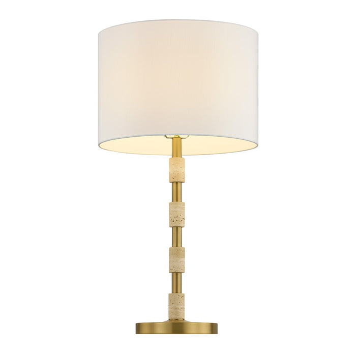 Savoy House Bartow 1 Lt Table Lamp, White