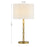 Savoy House Bartow 1 Lt Table Lamp, White