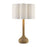 Savoy House Derby 1 Lt Table Lamp, White Scalloped - 11-DF14